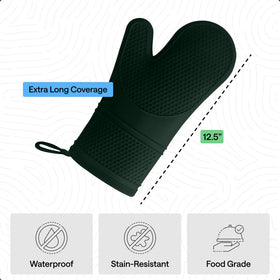 GORILLA GRIP cotton lining adds comfort while you cook
