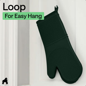 GORILLA GRIP kitchen potholders set complements mitts for protection