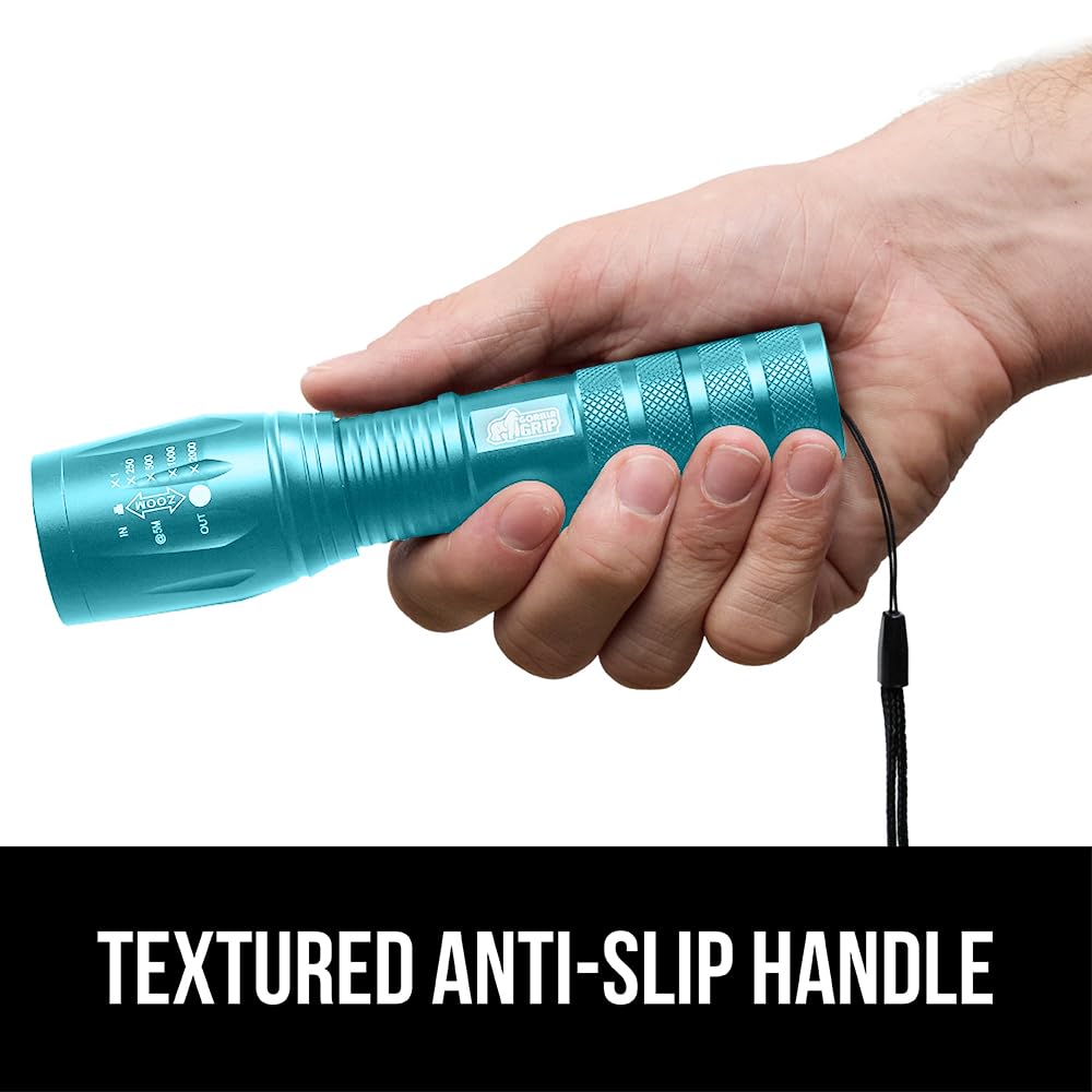 GORILLA GRIP five-mode operation including SOS and strobe