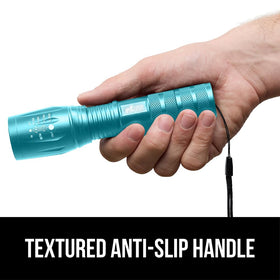 GORILLA GRIP five-mode operation including SOS and strobe