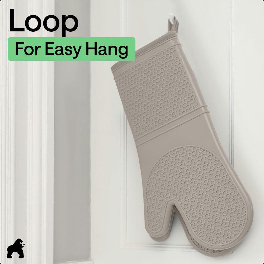 GORILLA GRIP almond mitt ideal for BBQ grilling sessions