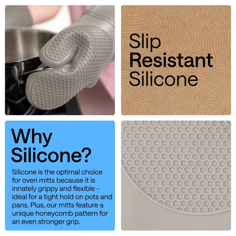 GORILLA GRIP almond mitt demonstrates waterproof and stain resistance in action
