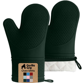 GORILLA GRIP oven mitts with honeycomb texture for secure gripping