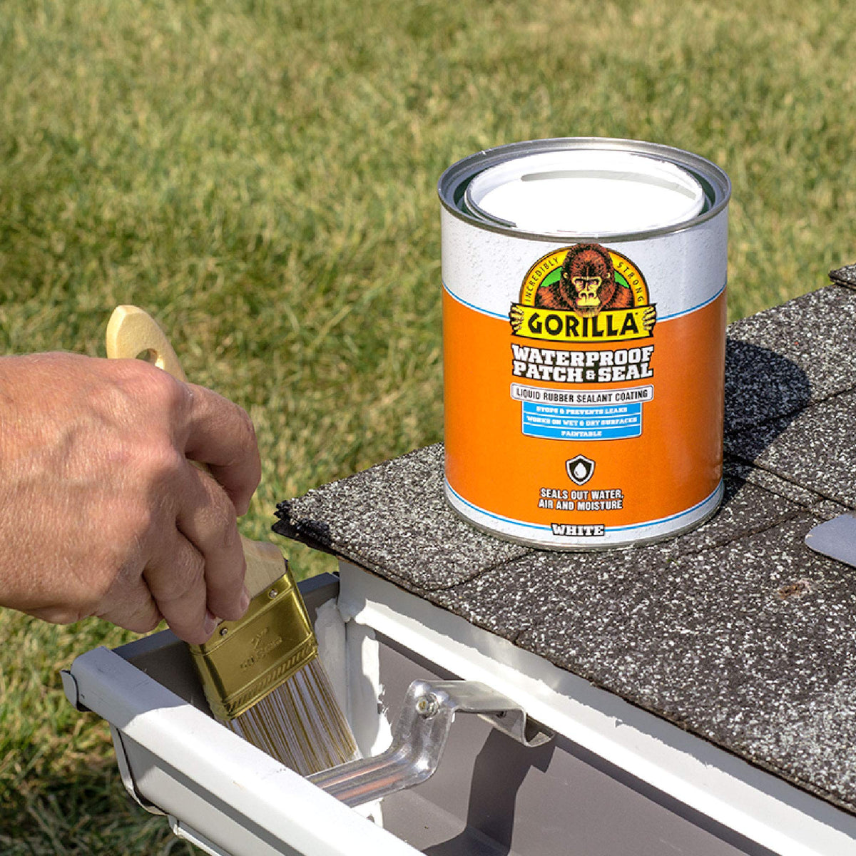 GORILLA Patch & Seal Liquid paintable finish supports latex and oil paints