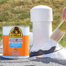 GORILLA Patch & Seal Liquid roll on sealant smoothing over gaps