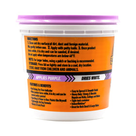 Gorilla wall repair color change outdoor patch primed with exterior paint