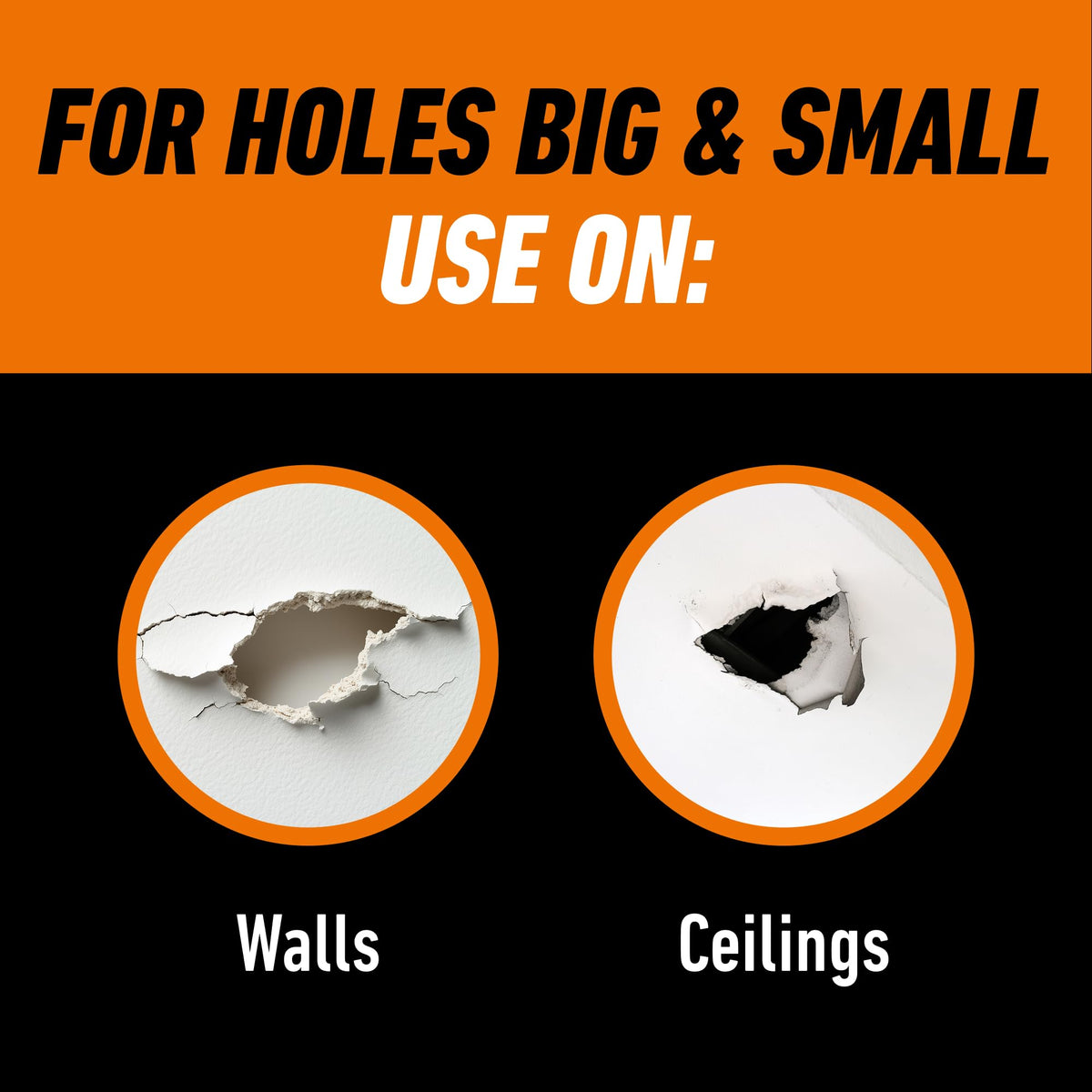 Gorilla Wall Repair Kit 3-inch putty knife for smoothing.