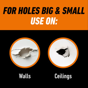 Gorilla Wall Repair Kit 3-inch putty knife for smoothing.