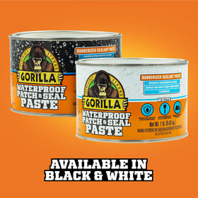 Versatile surface compatibility of Gorilla patch on wood, metal and more