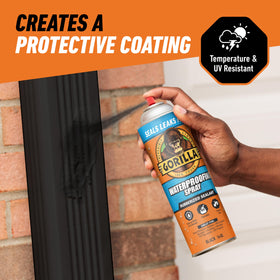 Paintable finish of Gorilla spray ready for latex or oil-based coatings.