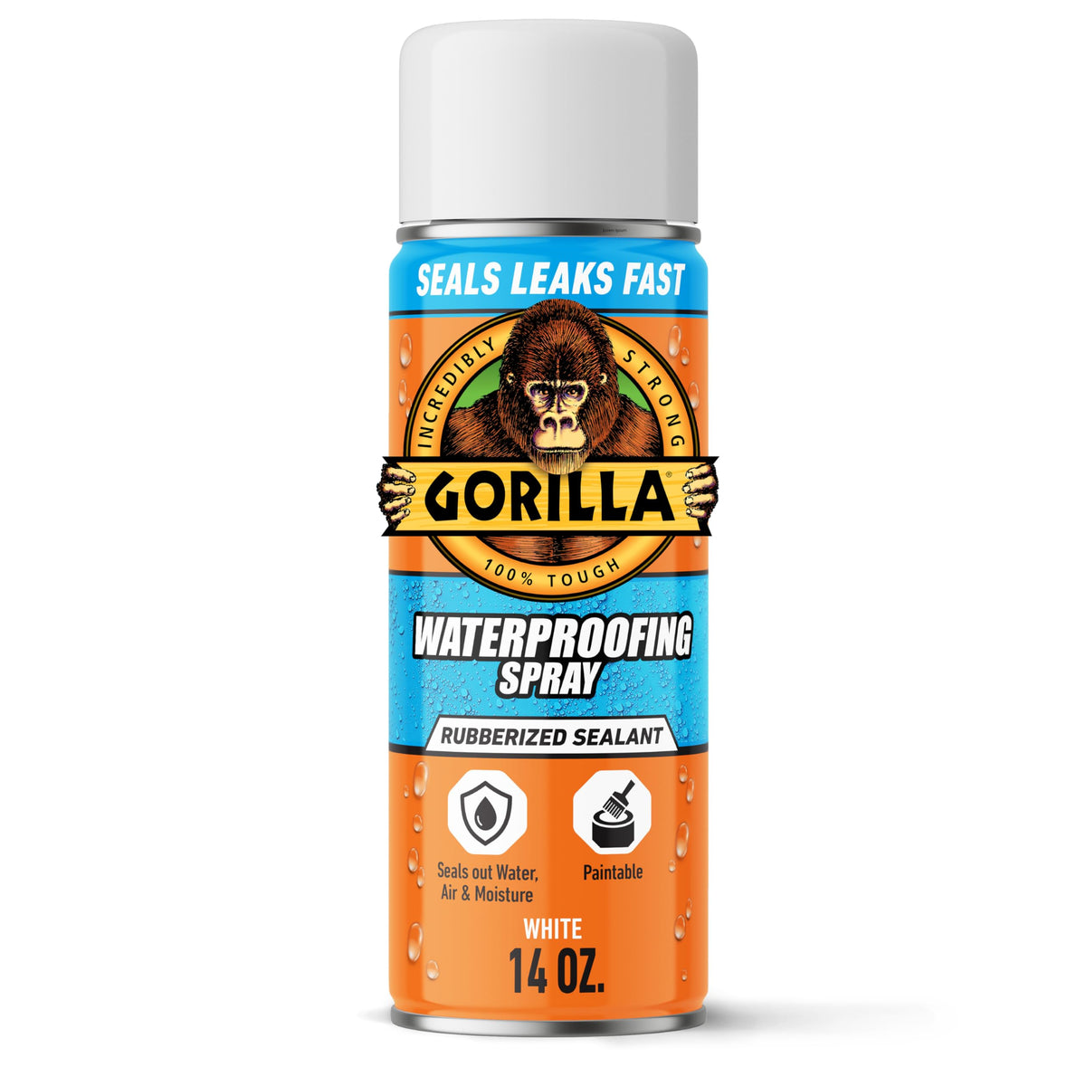 Gorilla Waterproofing Spray bottle 14oz ready for outdoor sealing