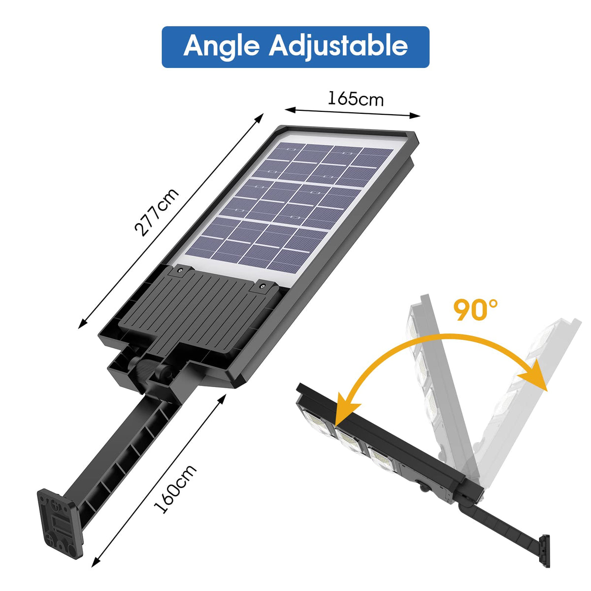 GORLDE 2-pack solar lights provide enhanced outdoor coverage for yards and driveways.