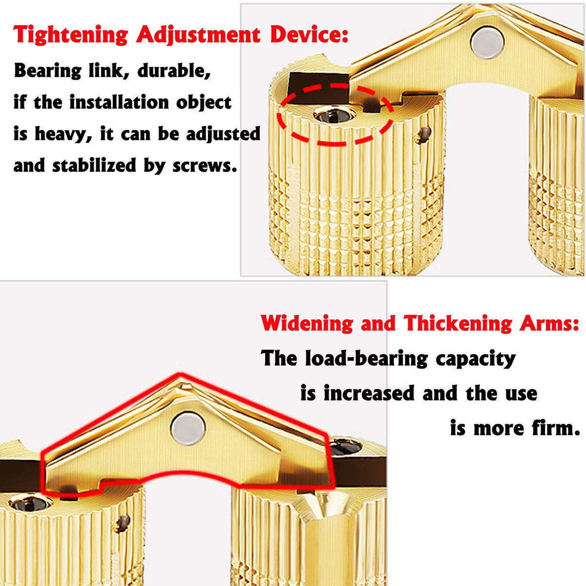 GOROBU hidden hinge installed on a jewelry box for a clean look