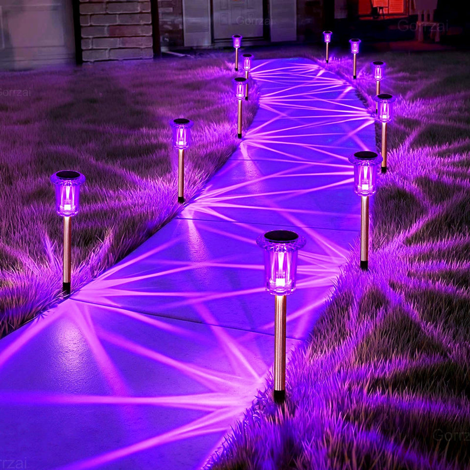 Gorrzai crystal-clear lamp head for bright pathway lighting.