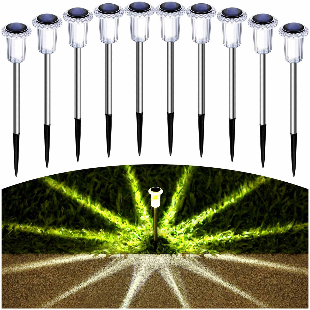 Gorrzai stainless steel yard stake for longevity