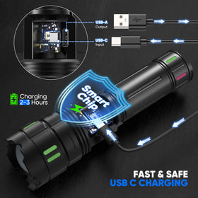 Gosdas GD2505A 15-hour runtime with smart power display.