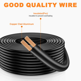 GOSDENG CCA wire is lightweight and flexible for direct burial installations.
