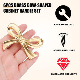 Gosknor Bow Shape Cabinet Knob on kitchen cabinet doors