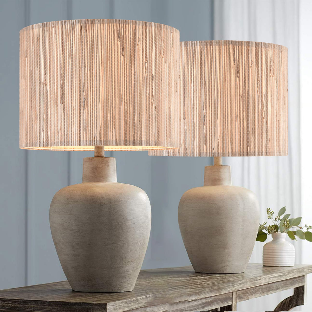 GO&SO medium-size shade fits most lamps with 0.41 in fitter