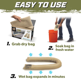 GoSports Flood Hero heavy-duty fabric highlighting durability against punctures.