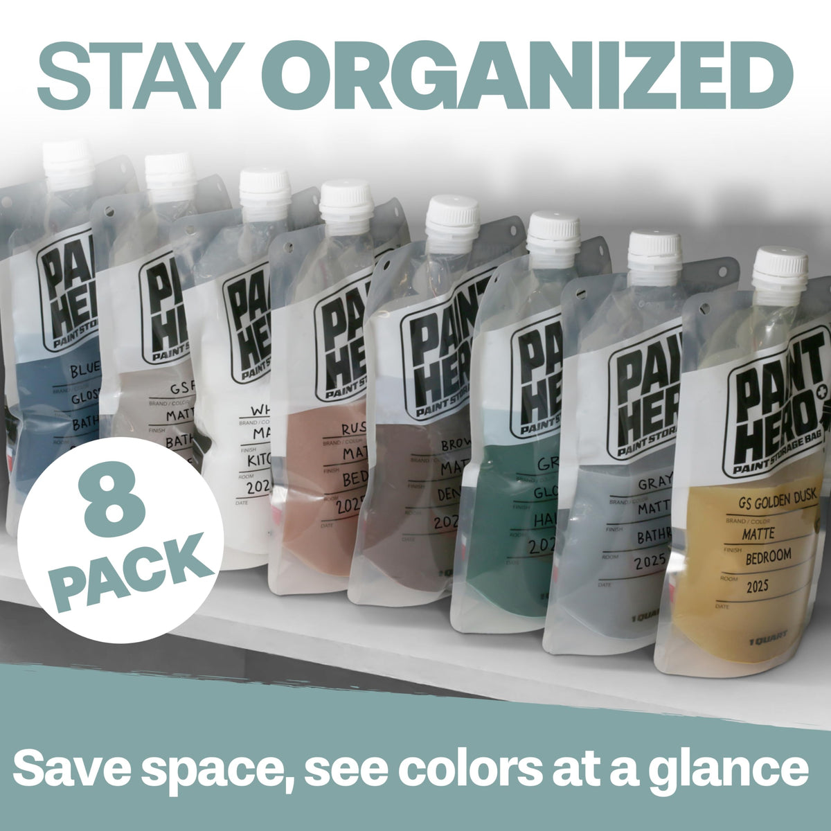 GoSports Paint Hero bags offer quick visibility for project planning