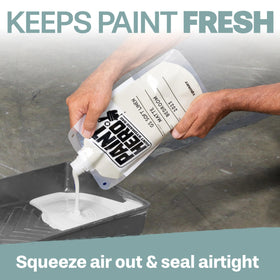 GoSports Paint Hero clear bag with label area for color