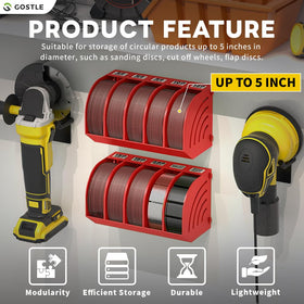 Gostle snap-on connection bins demonstrate modular setup on a workbench