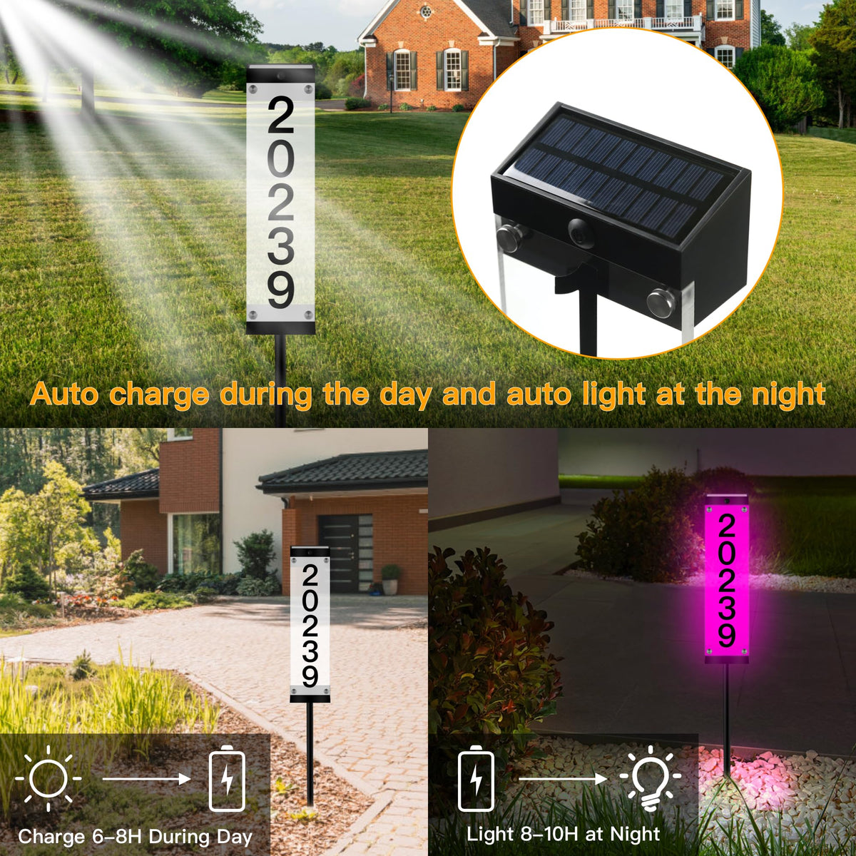 GOSUNWEY waterproof design resists rain and snow outdoors