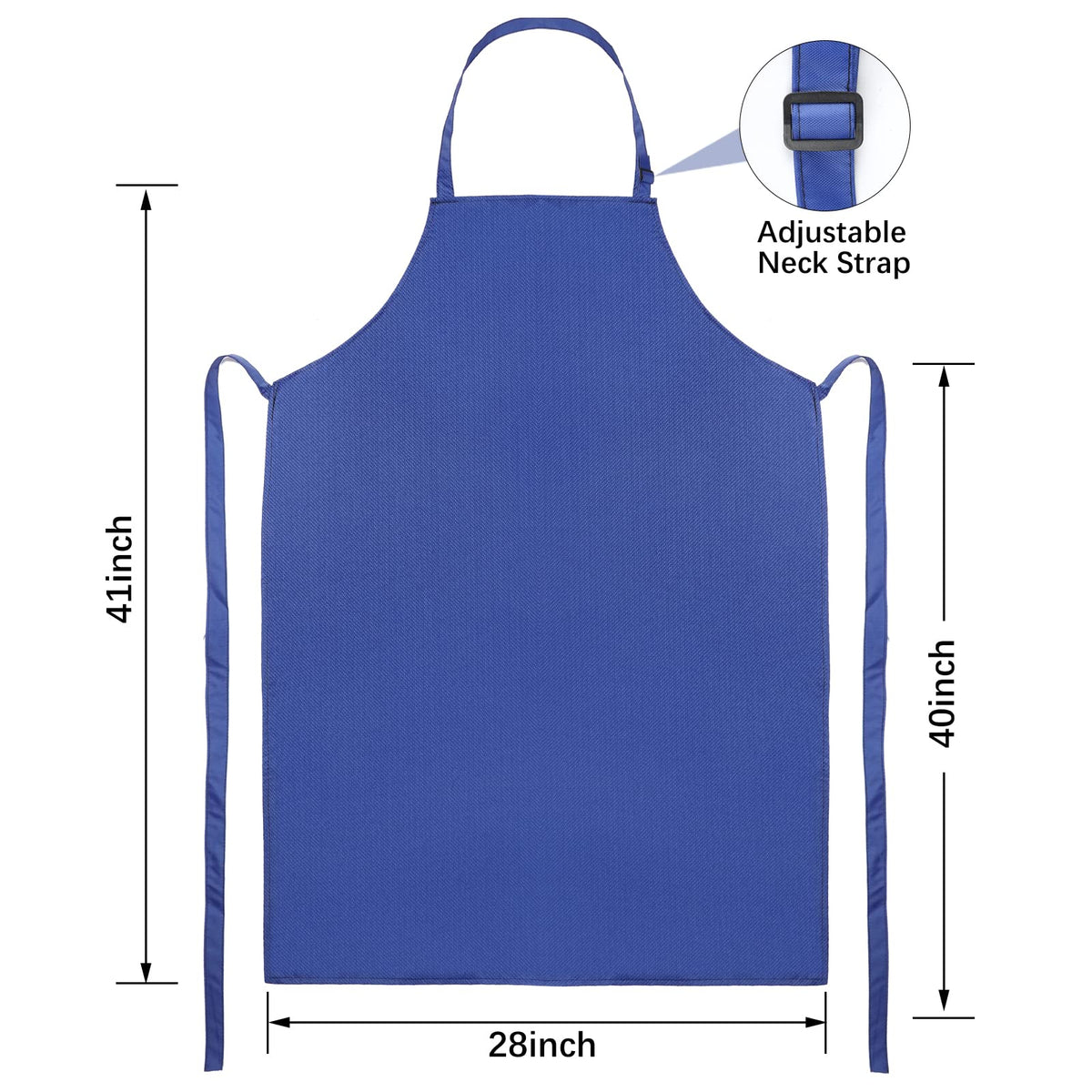 Gotega adjustable neck strap apron offers customizable comfort for cooking or cleaning