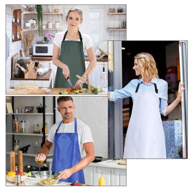 Gotega two-pack waterproof apron protects clothing during cleaning and DIY projects