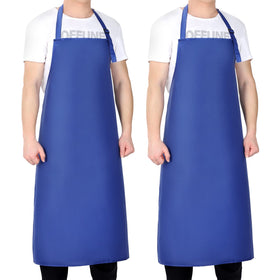 Gotega blue 40-inch two-pack waterproof apron shields you during messy tasks
