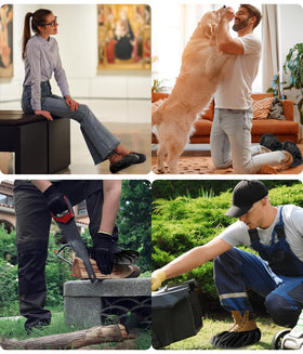 GOTMAR skid-free traction shoe covers provide stable footing on smooth surfaces.