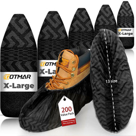 GOTMAR XL shoe covers 200-pack for clean indoor spaces and quick changes.