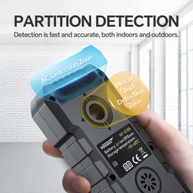 AC scan locates live wires for safer electrical work.