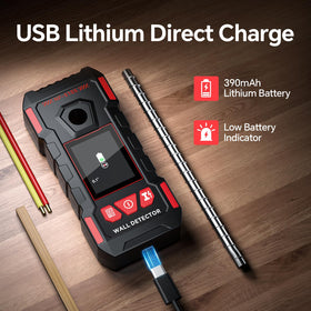 Live wire detection helps plan tasks before cutting or drilling.