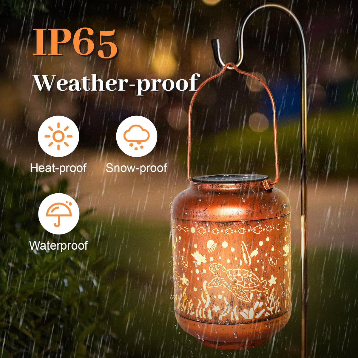 GOTOME Sea Turtle Lantern makes a thoughtful gift for Mom or Grandma.