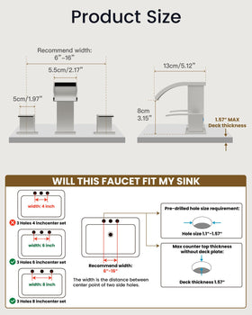 Gotonovo anti-clog design reduces debris buildup for easy cleaning.