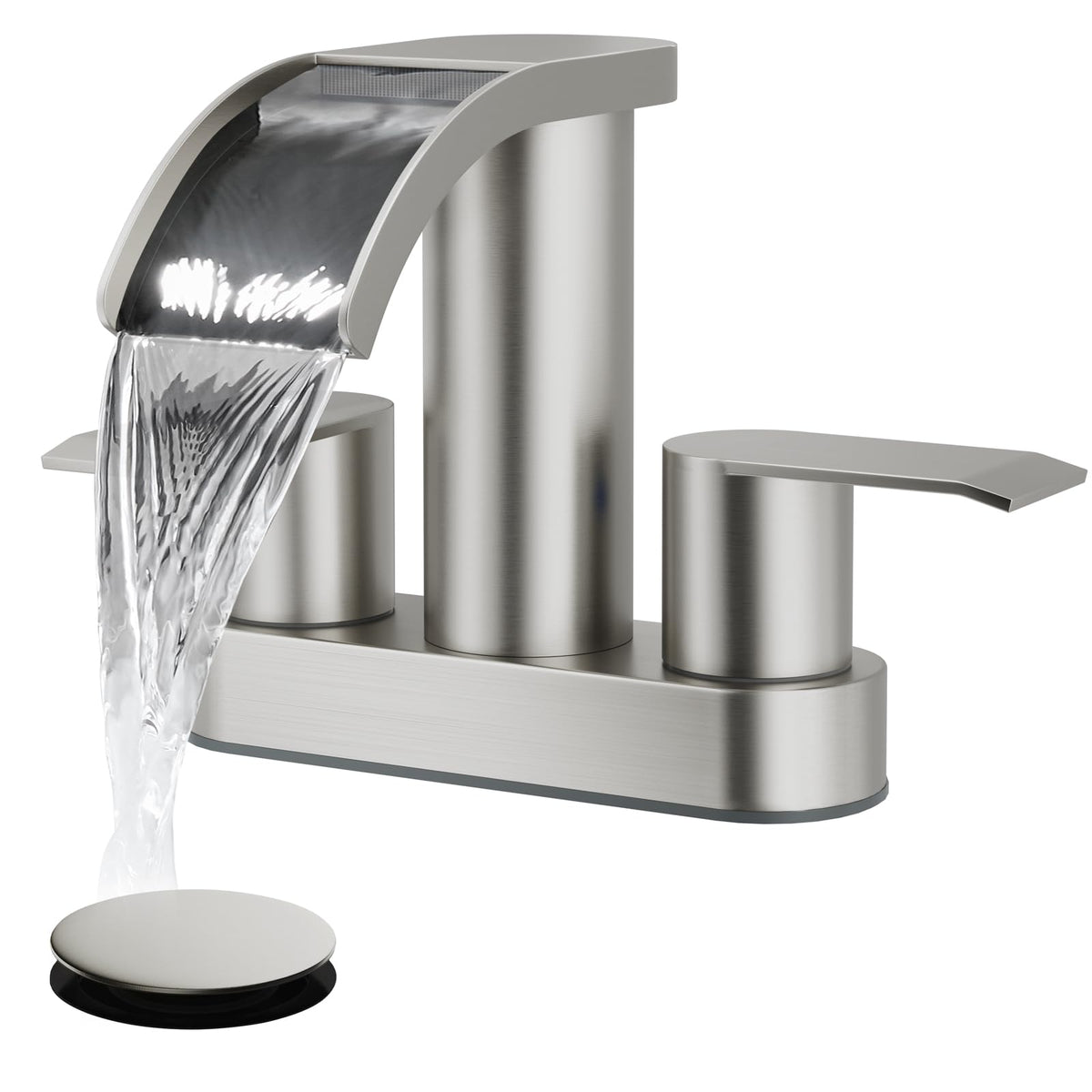 gotonovo waterfall spout faucet for modern bathrooms with smooth flow