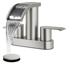 gotonovo waterfall spout faucet for modern bathrooms with smooth flow