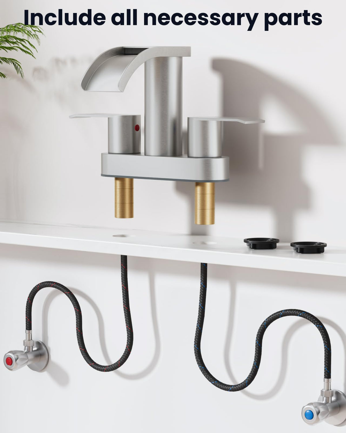 gotonovo ceramic cartridge ensures reliable drip-free operation