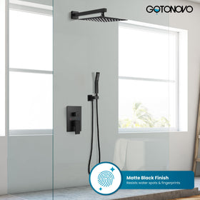 gotonovo handheld shower attachment for flexible rinsing and targeted cleaning