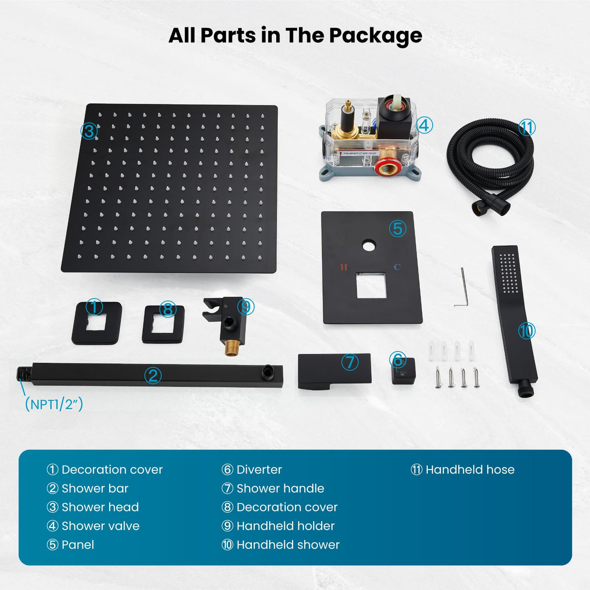 gotonovo installation hardware kit makes setup straightforward for most homes