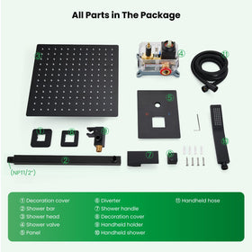 Gotonovo installation kit includes all mounting hardware.