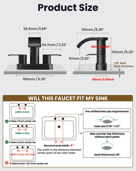 gotonovo matte black finish suits modern bathrooms and contemporary decor