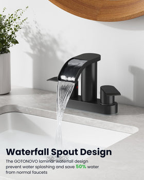 gotonovo pop-up drain included simplifies setup and self-cleaning drainage