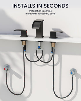 Gotonovo pop-up drain includes built-in filter to prevent clogs.