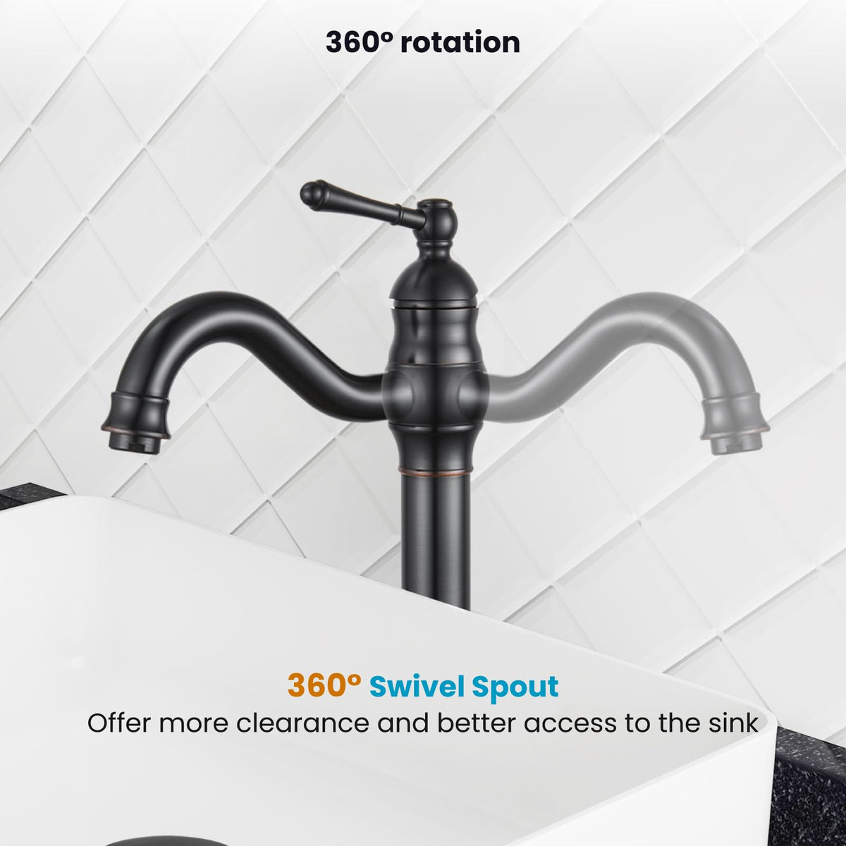 Gotonovo solid brass construction offers lasting durability.