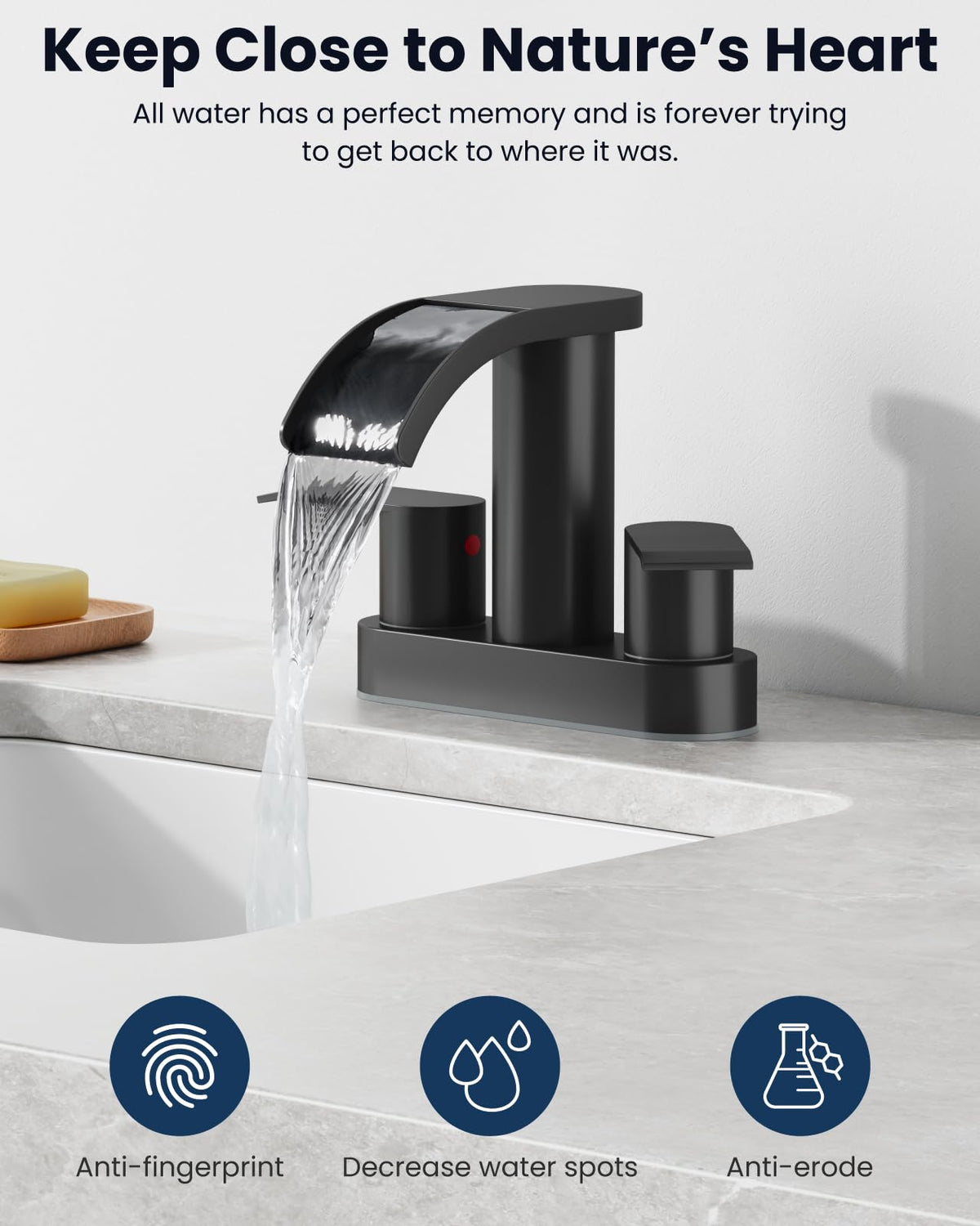 gotonovo two-handle basin faucet with easy-to-control temperature and flow
