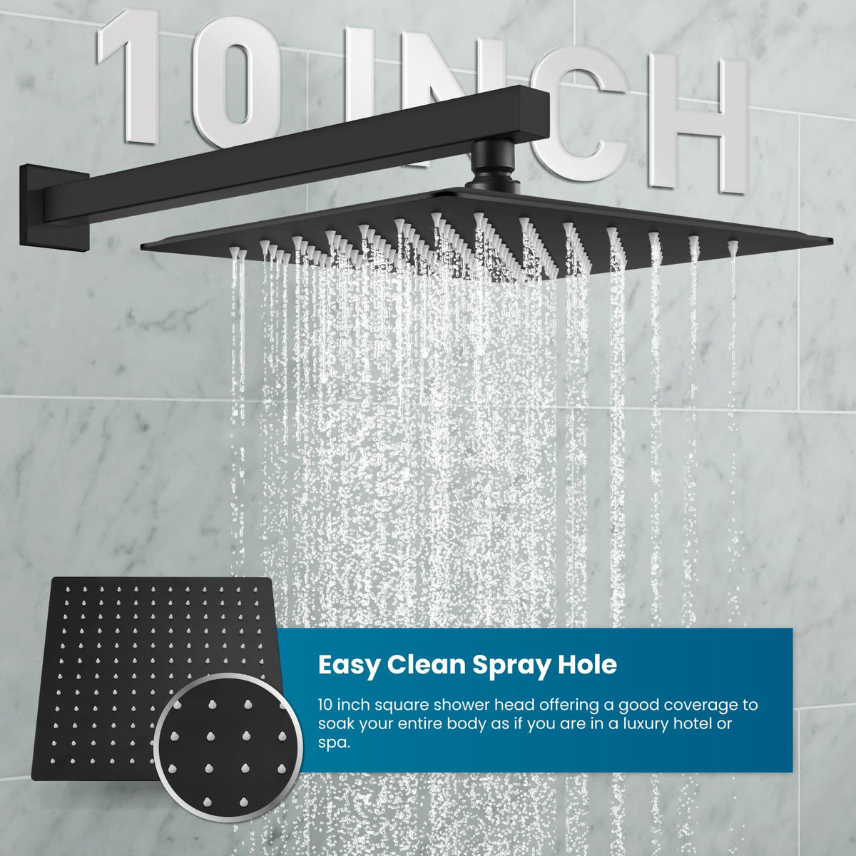 gotonovo wall-mounted shower system combines style with everyday convenience