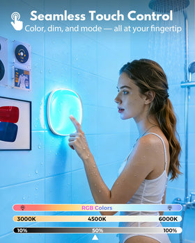 Gotopceed white temperature options for warm, neutral, or cool task lighting.